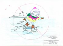 Дети на коньках раскраска для детей