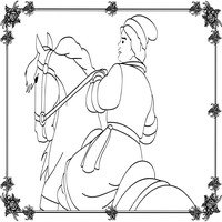 Аленушка и Иванушка раскраска