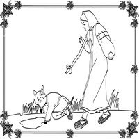 Алёнушка и братец Иванушка сказка раскраска