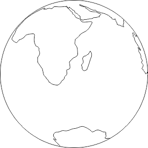 Раскрасить планету земля
