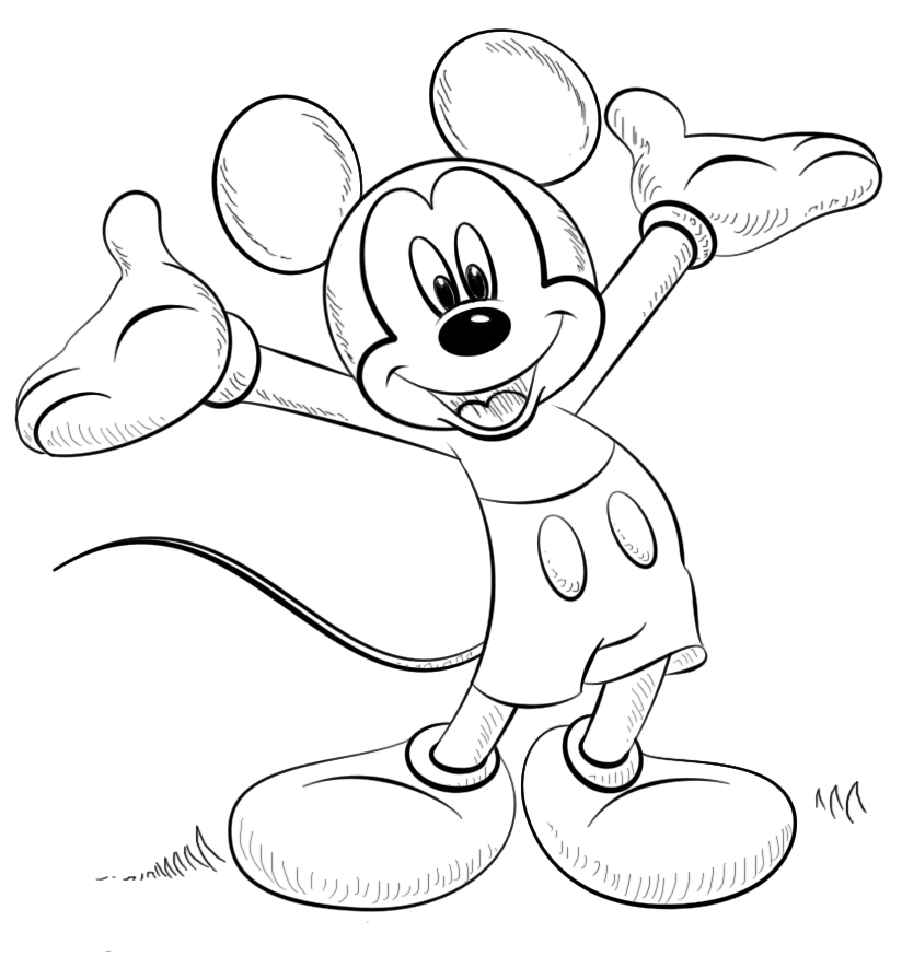Рисунок любых мультиков. Срисовки Дисней Микки Микки Маус. Герои из мультфильмов для срисовки Микки Маус. Микки Маус рисунок карандашом для срисовки. Микки Маус рисунок карандашом.