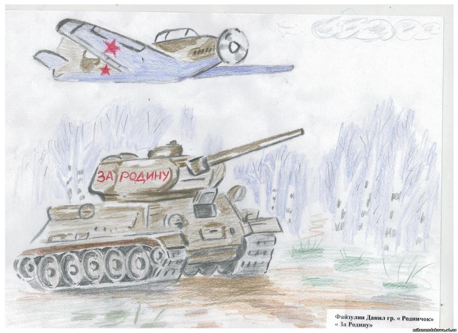 Победа в Сталинградской битве рисунки