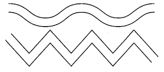 Орнамент волнистые линии