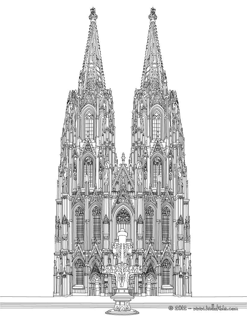 Страсбургский собор чертежи