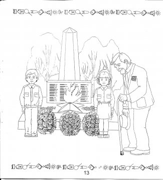 9 Мая раскраска