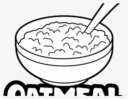 Тарелка с кашей раскраска