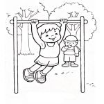 Раскраска турник