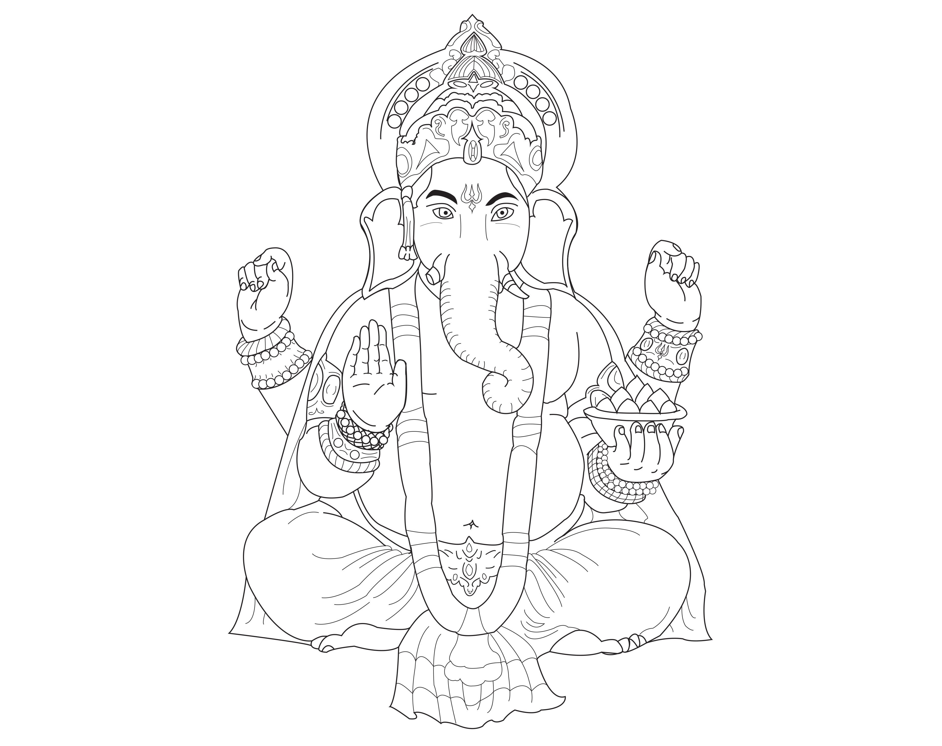 Рисунки древней индии. Древняя Индия Ганеша. Ганеша индийский Бог. Ганеша (Ганапати, при рождении - Винаяка). Боги древней Индии Ганеша нарисовать.