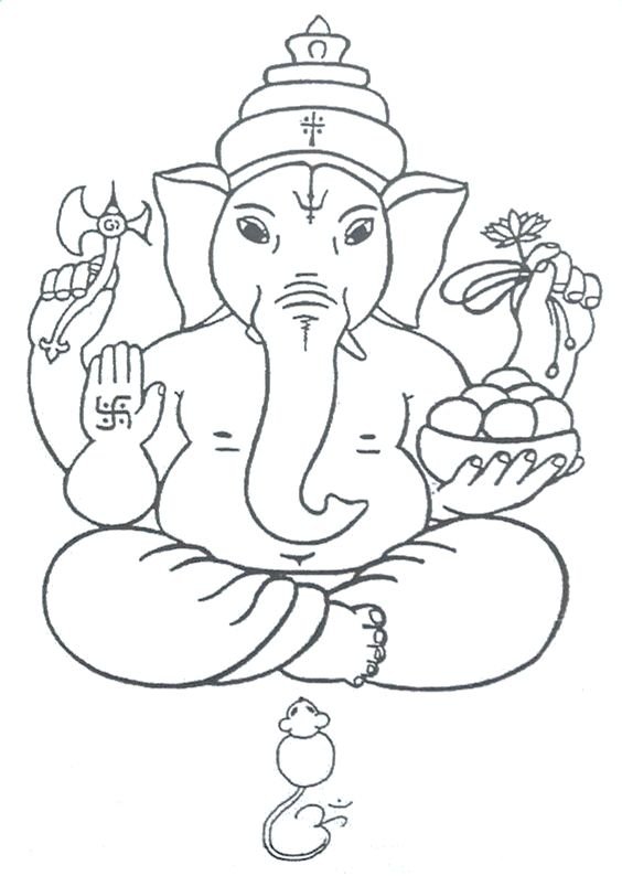 Рисунки древней индии. Бог Ганеша древней Индии. Бог древней Индии Ганеша бок. Бог Ганеша древней Индии рисунок. Индийский Бог слон Ганеша.