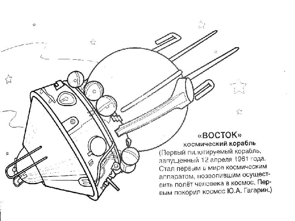 Рисунок первого спутника. Космический корабль Гагарина Восток 1 раскраска. Космический аппарат Буран чертеж. Космический корабль Восток раскраска для детей. Раскраска космический корабль Восток Гагарина.