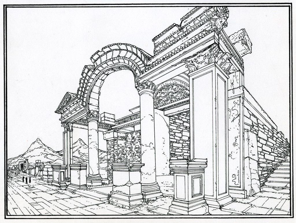 Архитектура древнего Рима Графика
