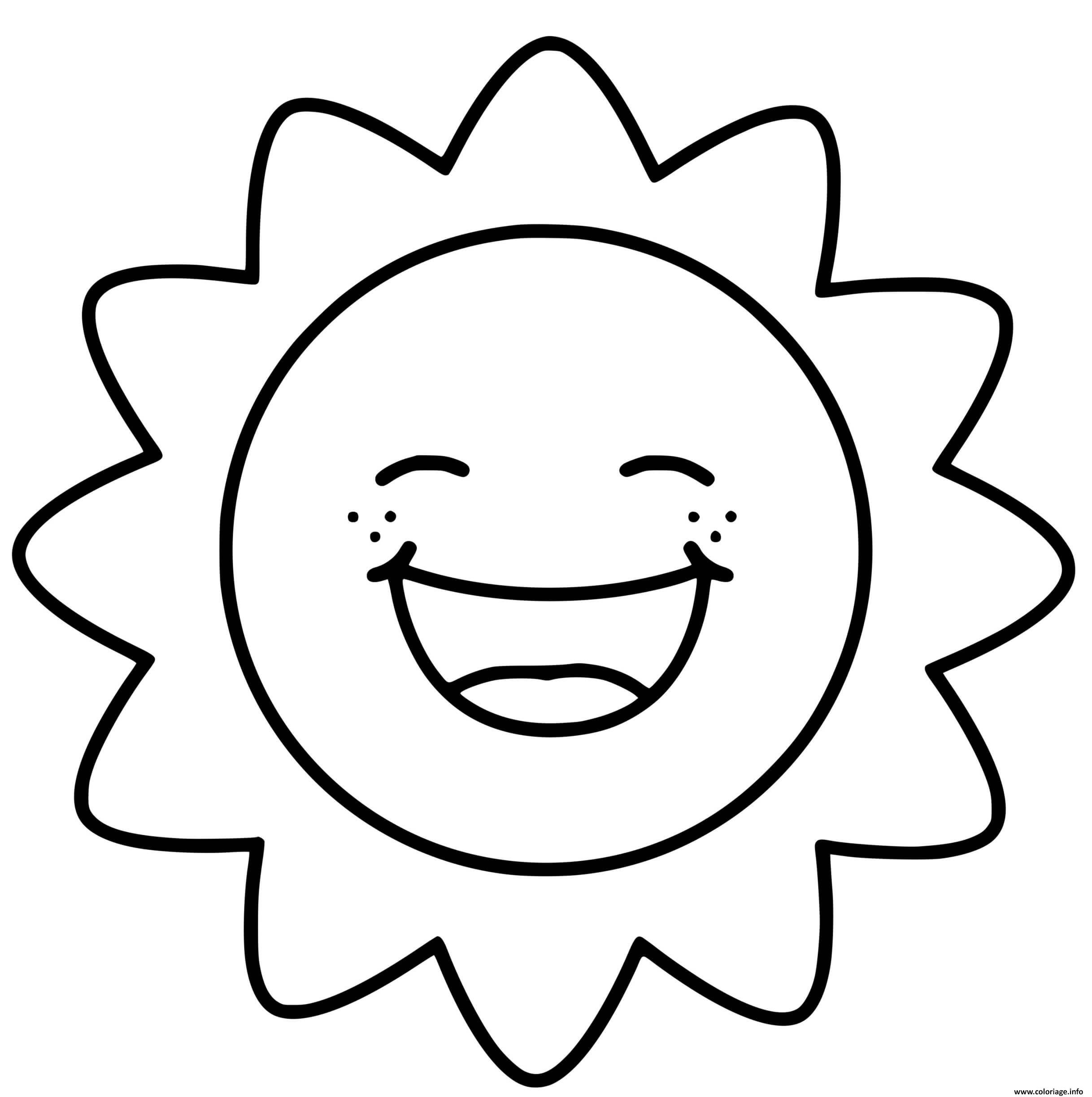 Раскраска солнышко для детей 3-4 лет