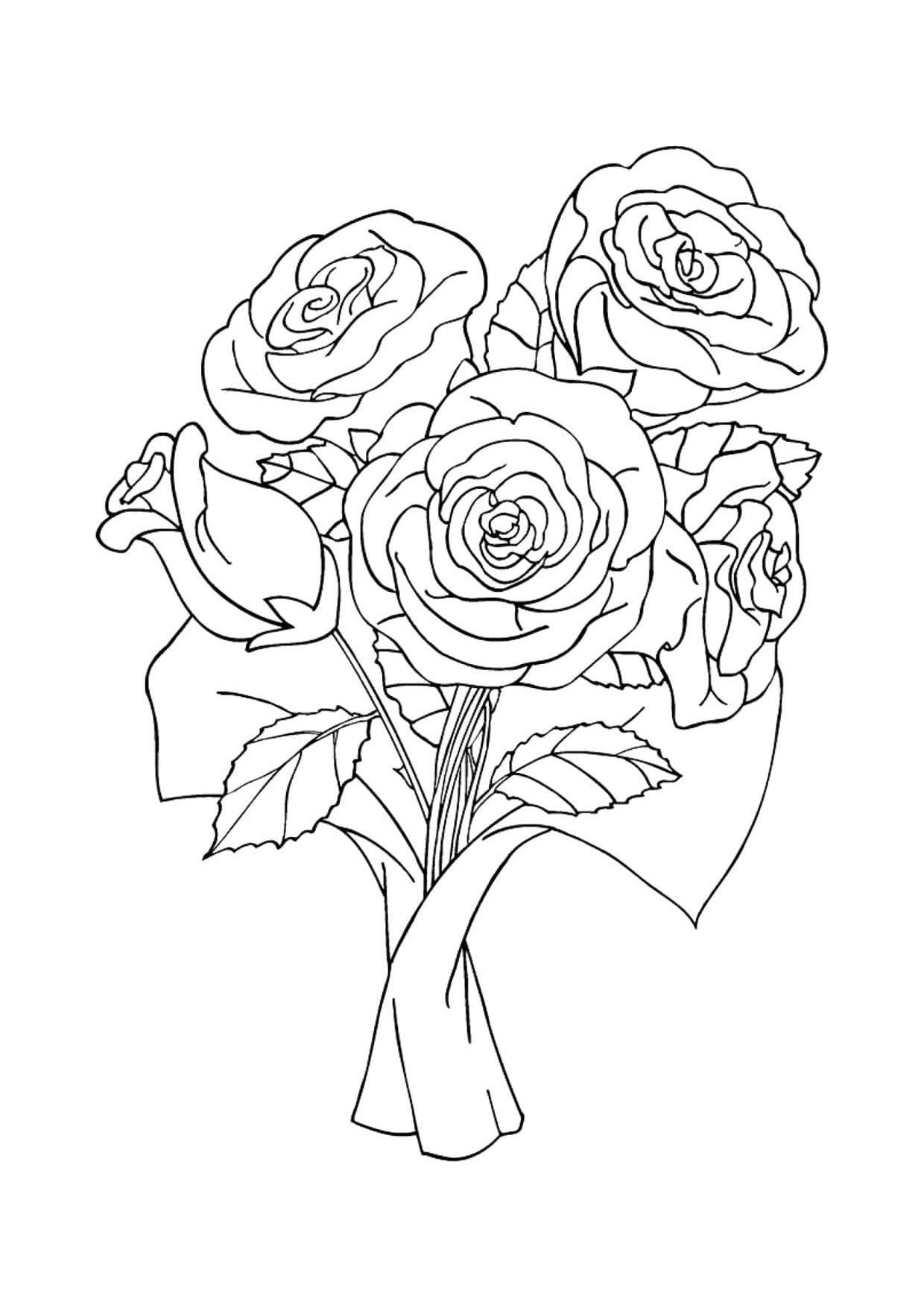 Рисунок для мамы цветы