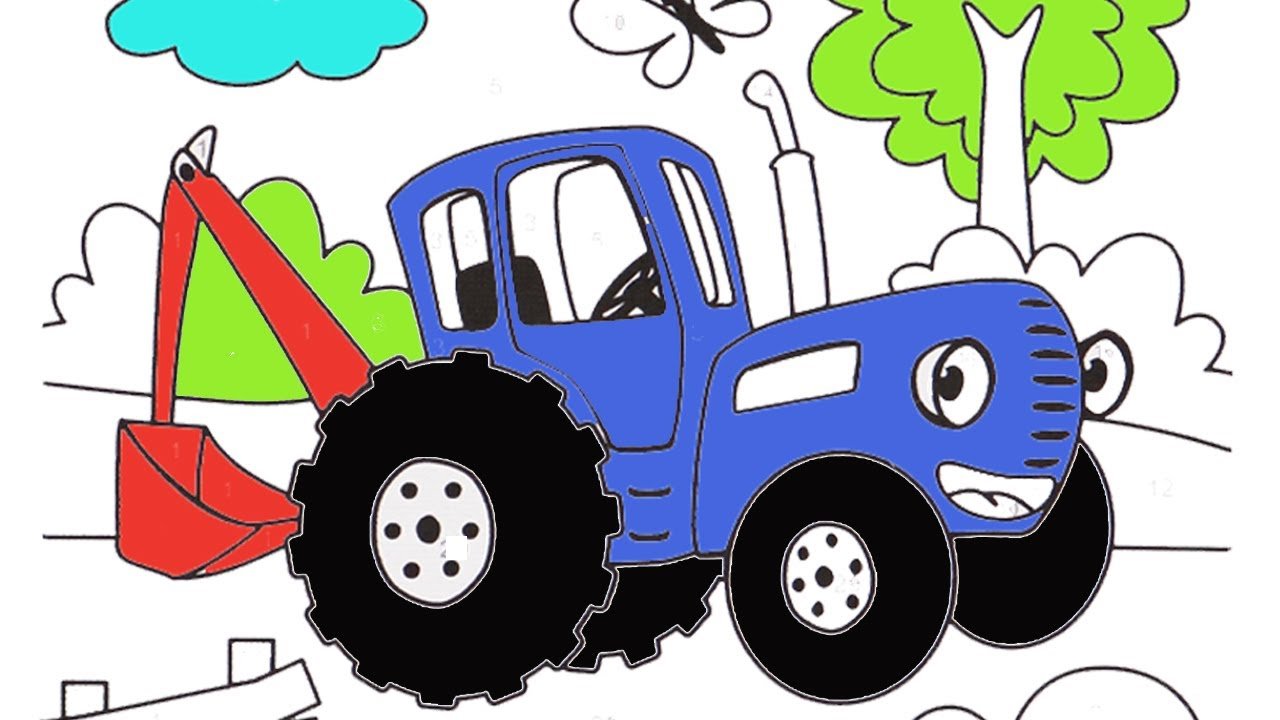 Игры раскраски синий трактор. Трактор синий разукрашка трактор. Трактор синий трактор для малыше разукрашка. Синий трактор раскраска для малышей. Трактор мультяшный.