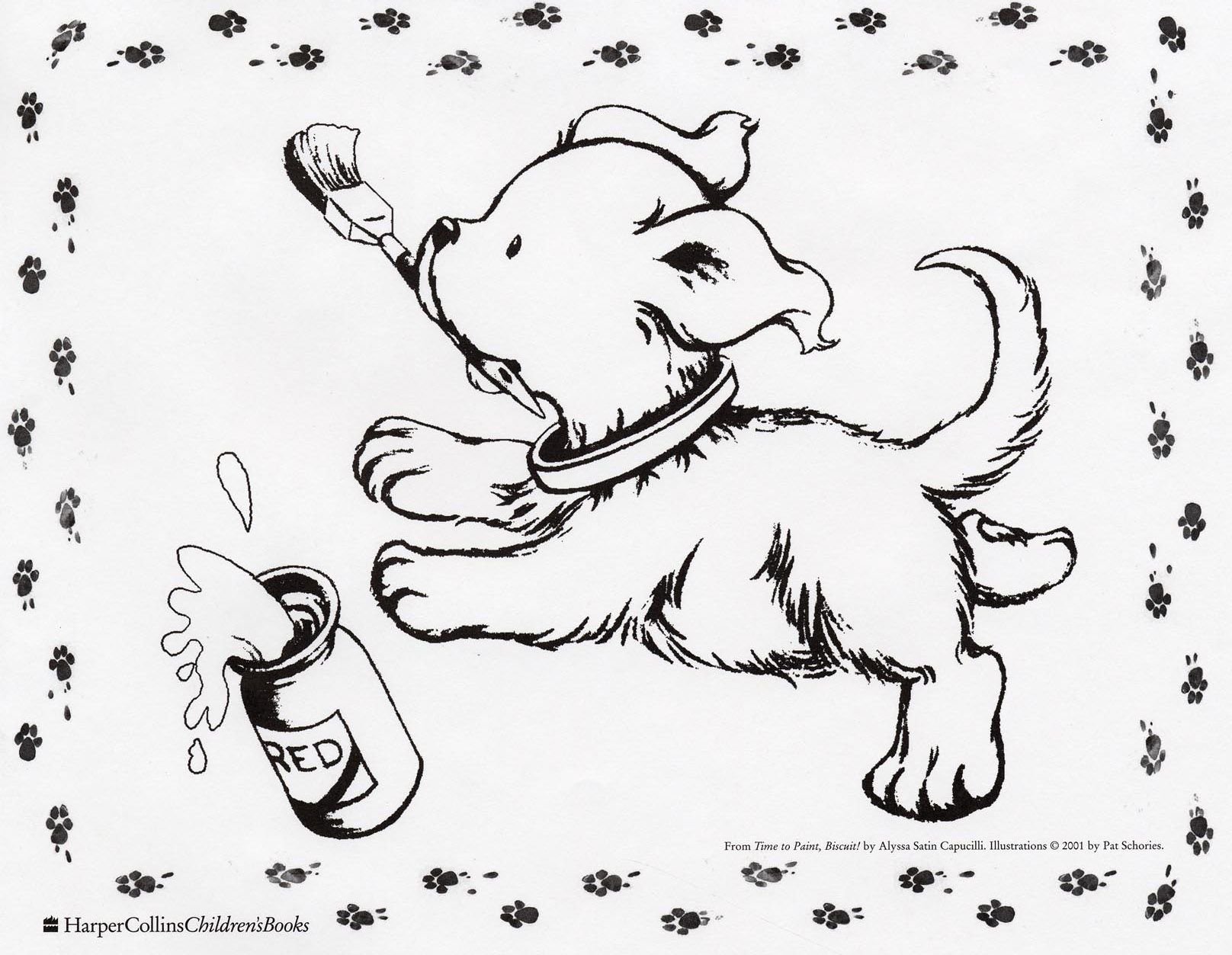Иллюстрация к стихотворению щенок