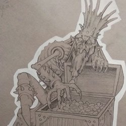 Кощей в графике