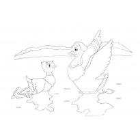 Мамин Сибиряк серая шейка рисунки детей