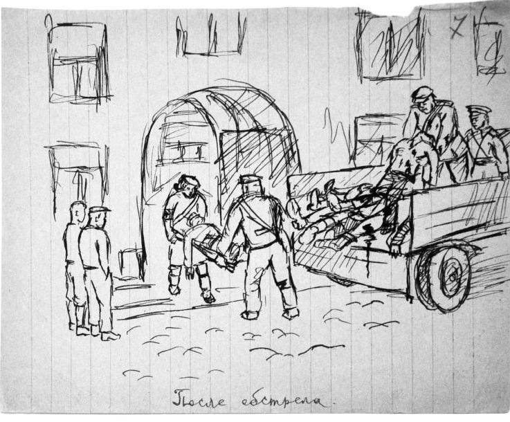 Рисунок блокада ленинграда раскраска