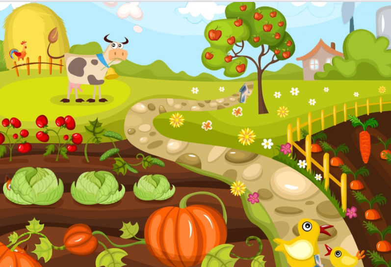 Огород картинки фоны. Огород для детей. Огород мультяшный. Грядка с овощами для детей. Огород в детском саду.