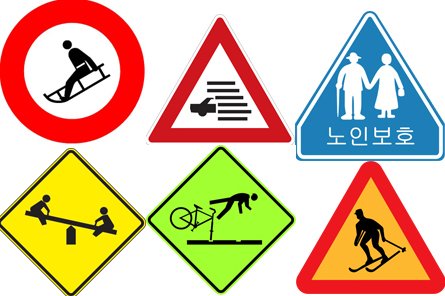 Клет Абрахам дорожные знаки