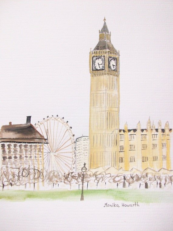 Рисунок биг. Часы Лондона Биг Бен живопись. Биг Бен для срисовки. Биг Бен карандашом. Детские рисунки Биг Бена.