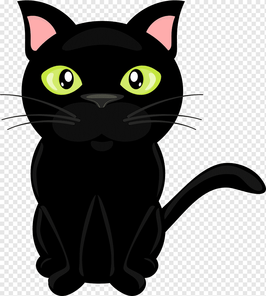 картинки черных котов для детей