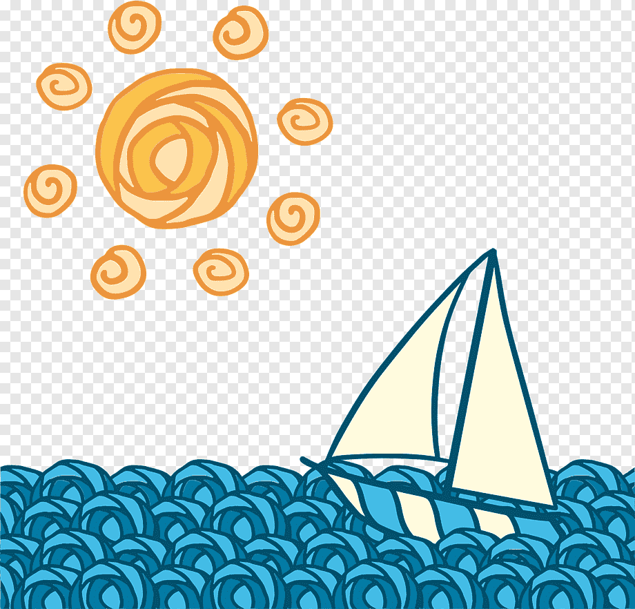 Кораблик волна
