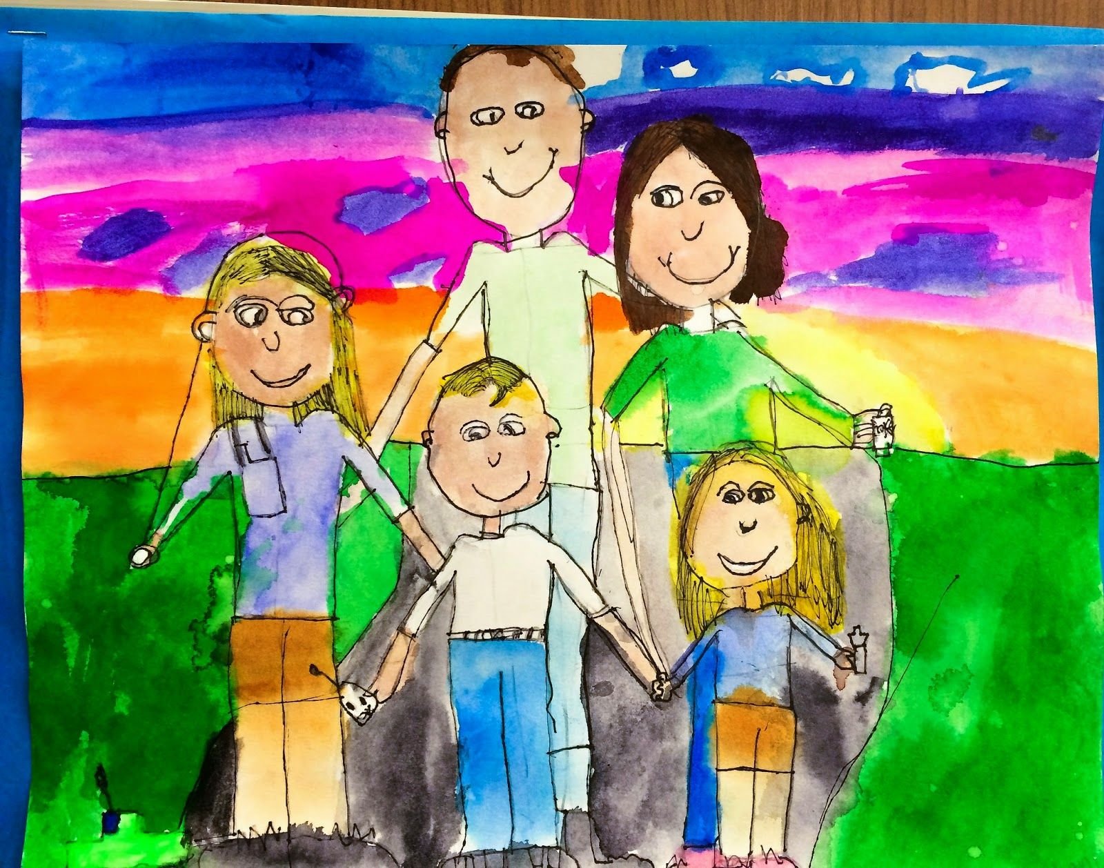 Нарисовать семью из 5 человек. Рисунок моя семья. Портрет моя семья. Рисунок семьи детский. Рисунок на тему моя семья.