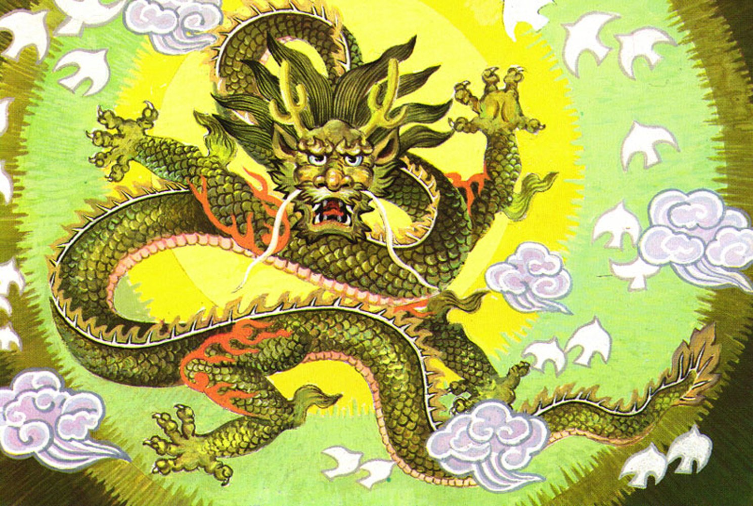 Шэньлун дракон мифология