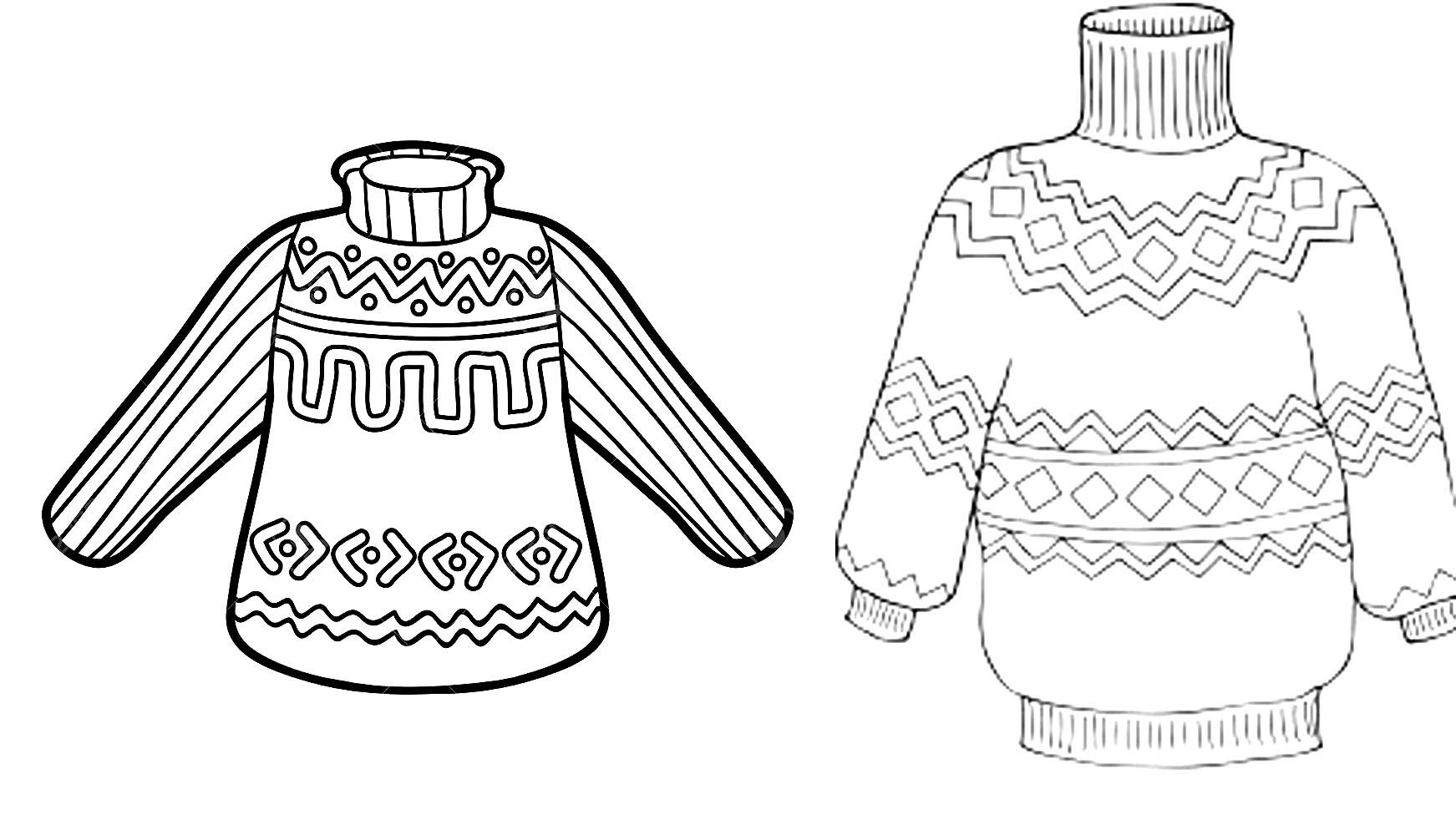 Декоративное рисование украшение свитера