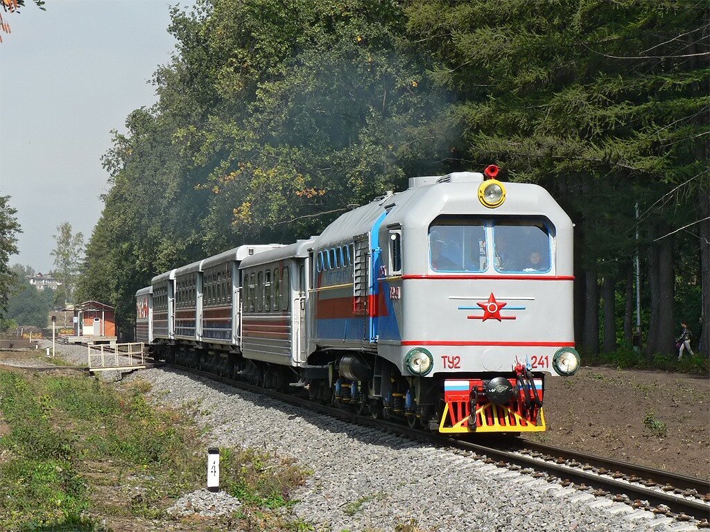 Детская железная дорога новомосковск фото