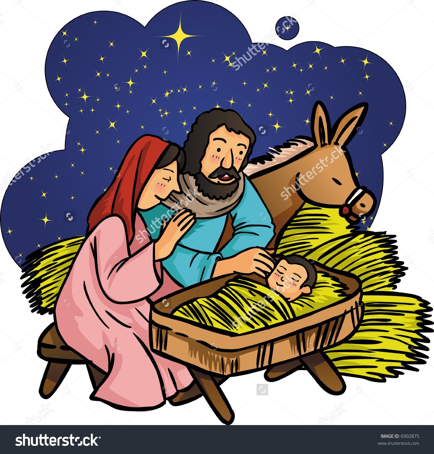 Рождение иисуса рисунок детский