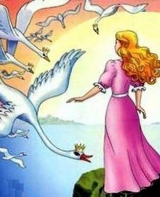 Элиза из сказки Андерсена Дикие лебеди