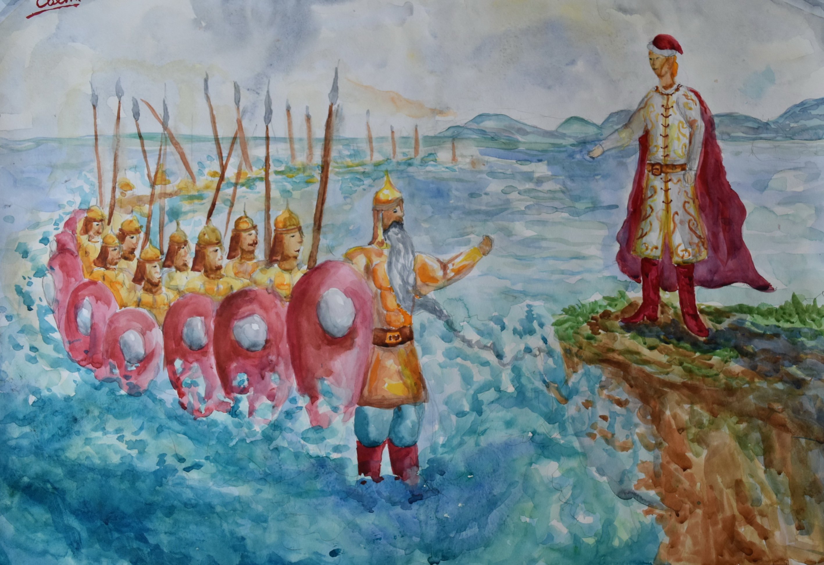 Сказка Черномор и 33 богатыря