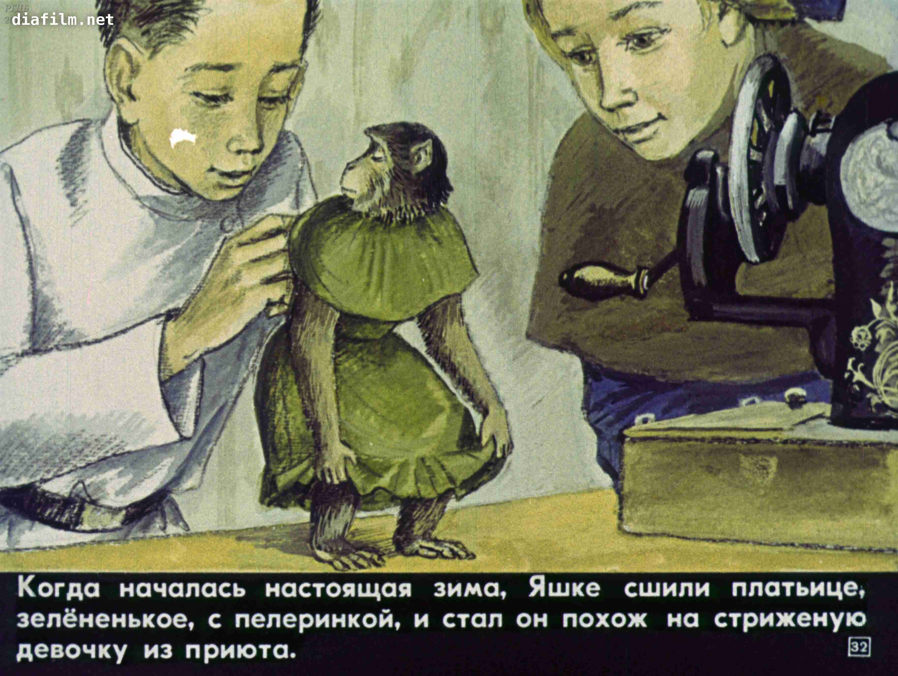 Жидков обезьян. Иллюстрация к рассказу Бориса Житкова про обезьянку. Б Житкова про обезьянку.