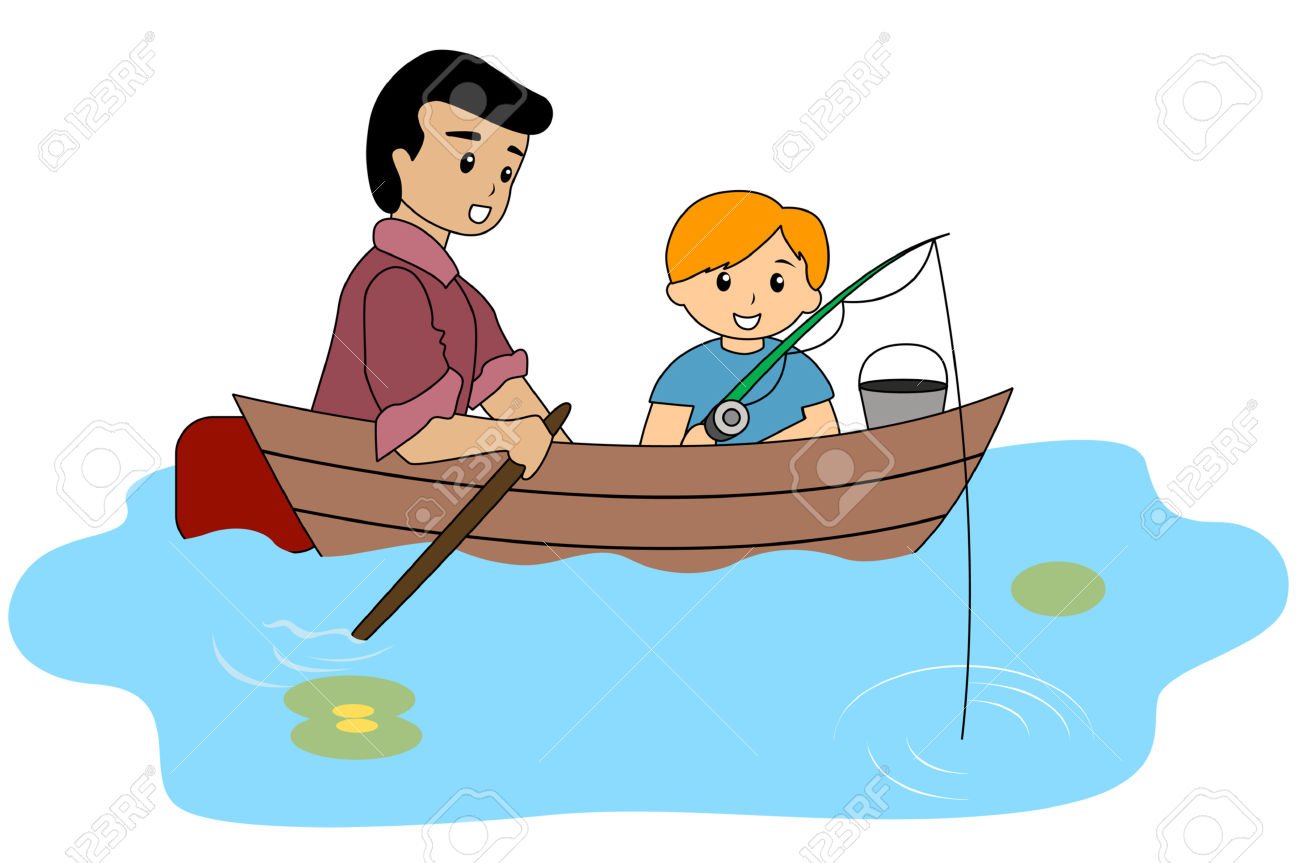 Мальчик катался на лодке