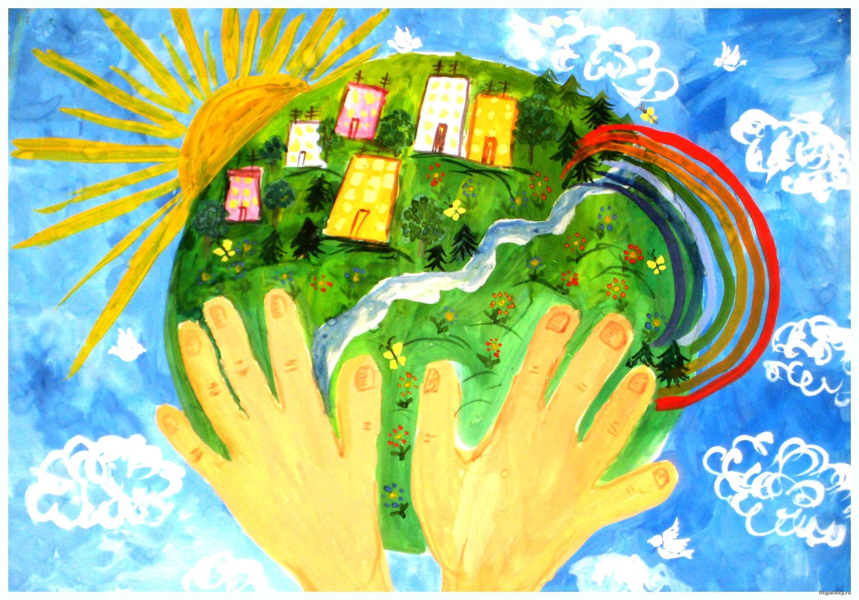 Детские рисунки на тему мир. Рисунок на тему здоровая Планета. Будущее планеты в наших руках. Рисунок на тему мир.