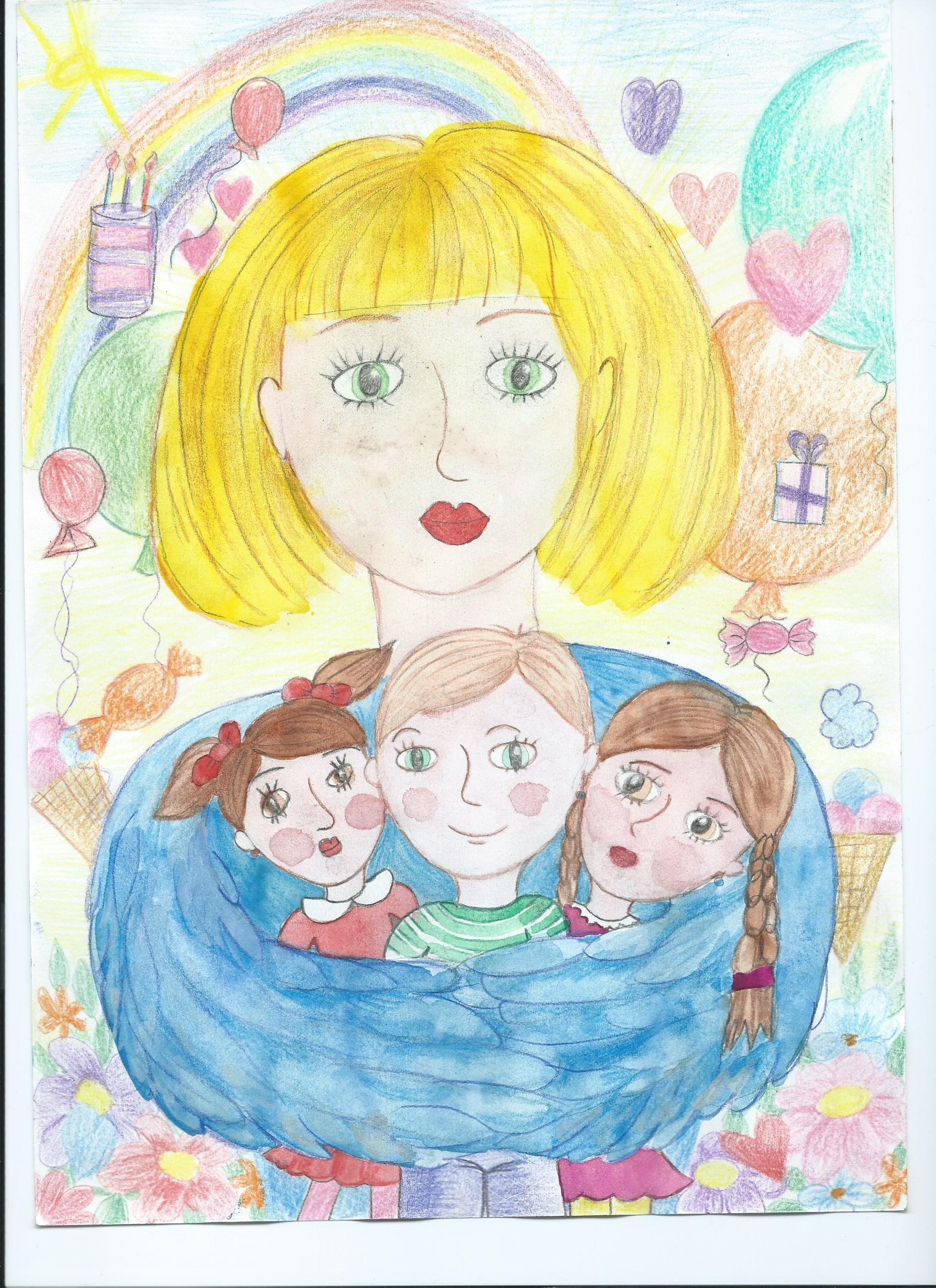 Моя мама на русском 10. Рисунок для мамы. Рисунок на тему мама. Детские рисунки мамы. Рисунок моя мама.