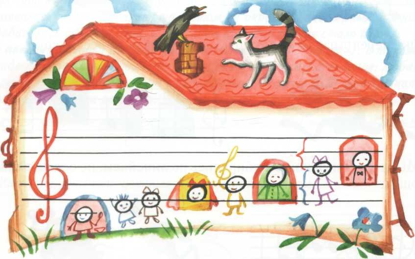 На детском рисунке домик с трубой чайф (36 фото) » рисунки для срисовки на  Газ-квас.ком