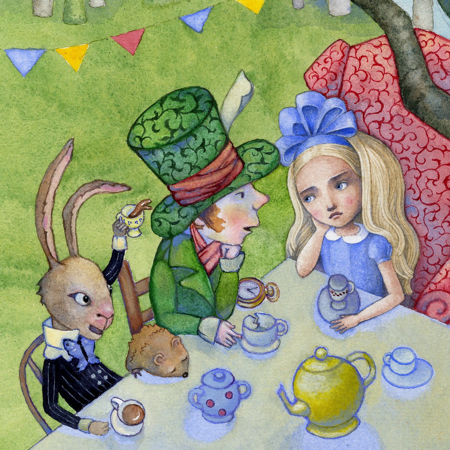 Рисунок про алису. Алиса в стране чудес иллюстрации Льюиса Кэрролла. Льюис Кэрролл безумное чаепитие. Иллюстрация из сказки Алиса в стране чудес. Сказки как Алиса в стране чудес.