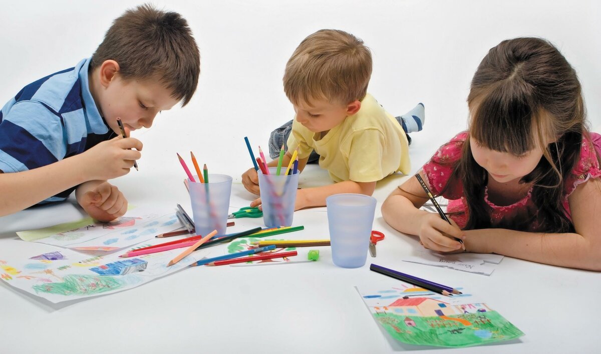 Занятия с детьми рисование