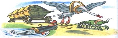 Воз с поклажей раскраска