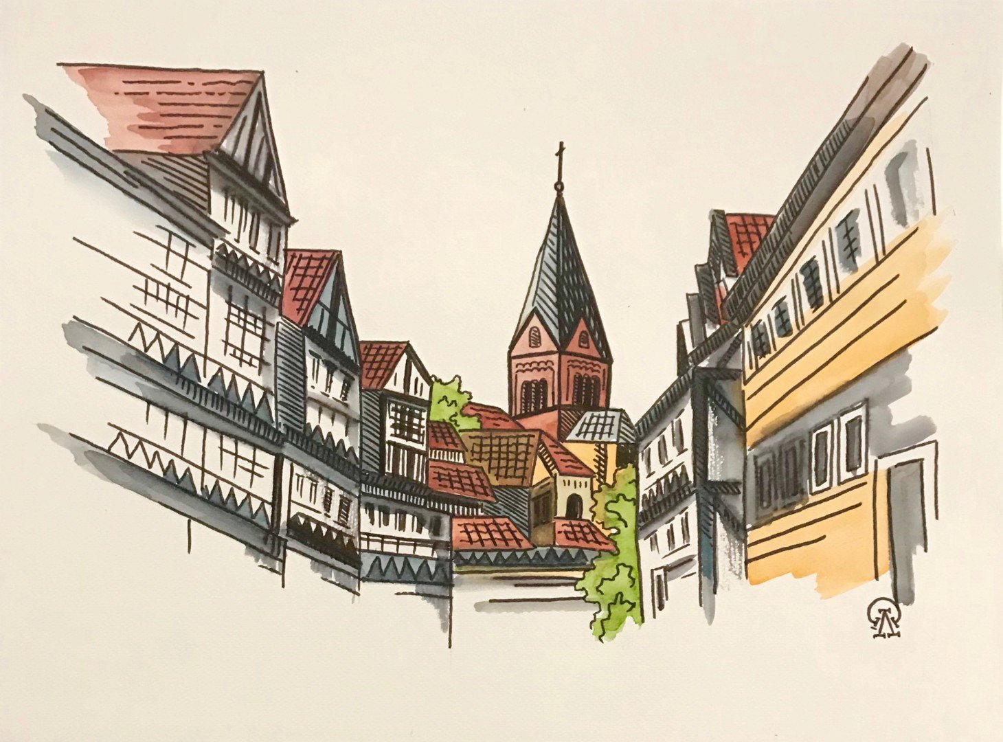 Германия рисунок