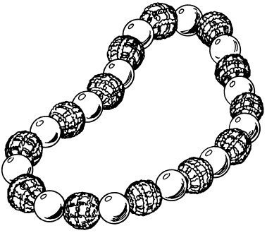 Ожерелье мультяшная