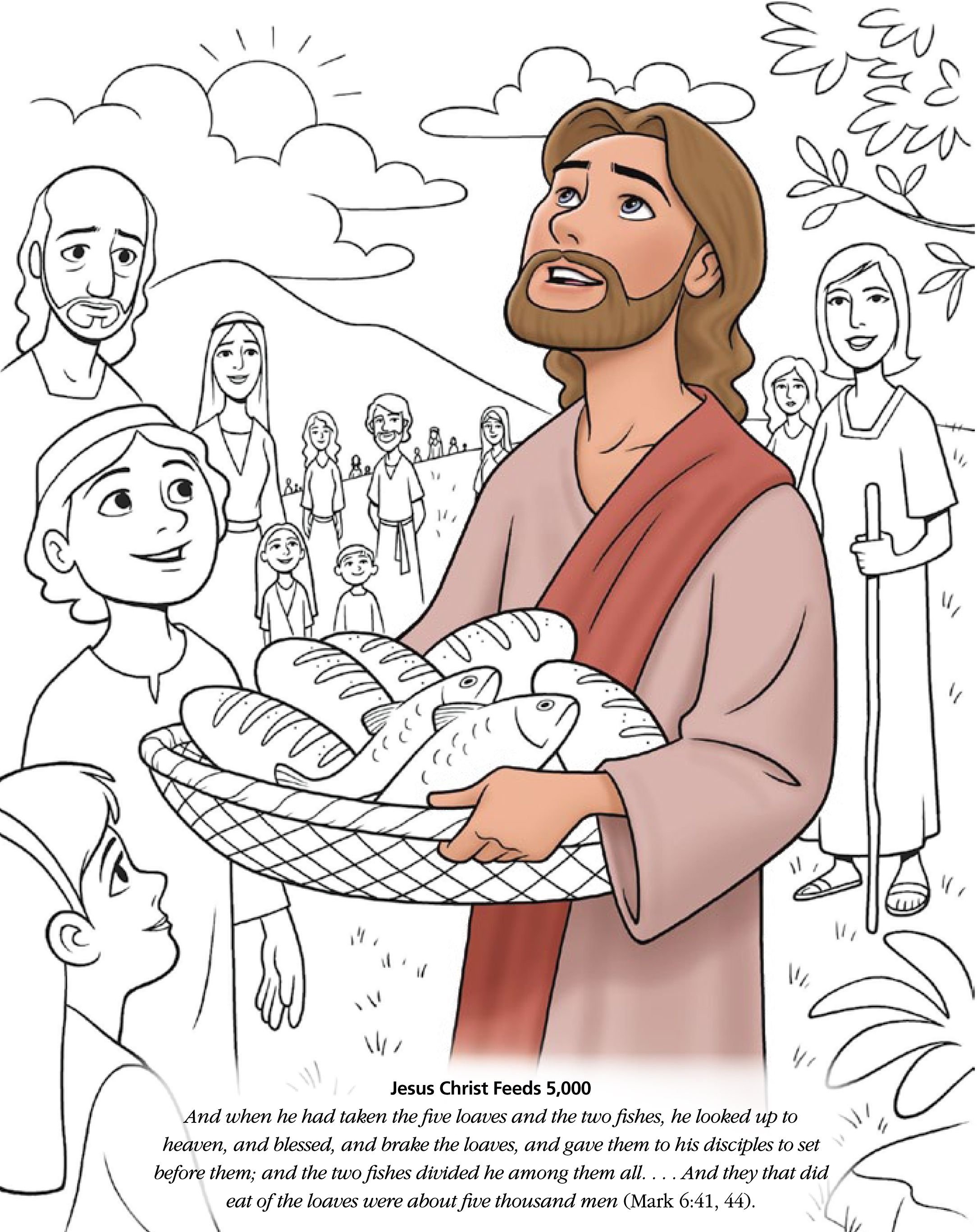 Иллюстрации к Библии Иисус и дети