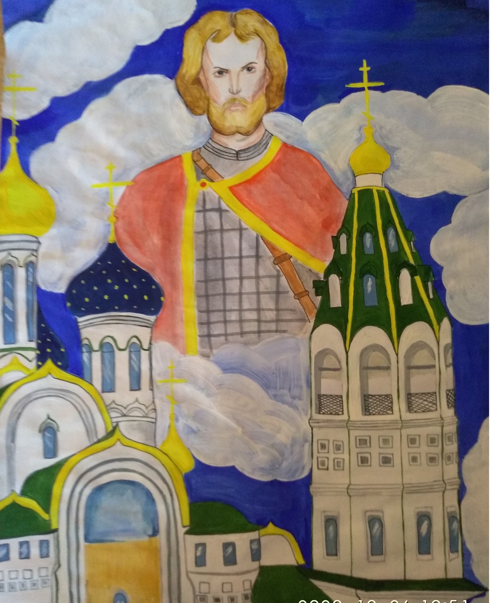 Святой Александр Невский для детей