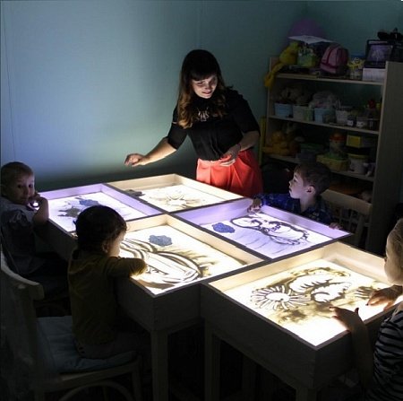 Оборудование для песочной терапии