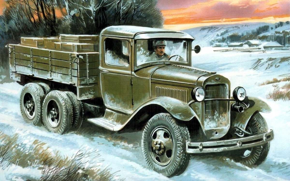 317 Um 1/72 Советский грузовик