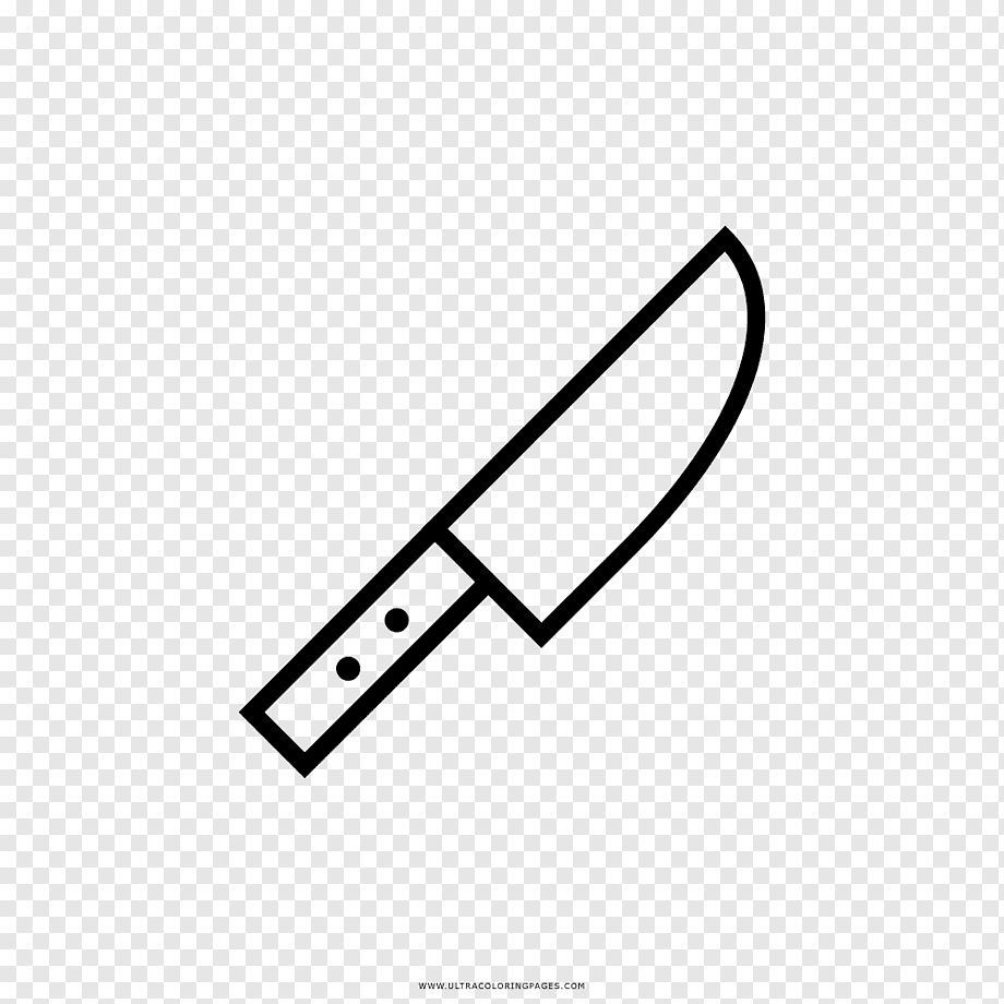 Как нарисовать ребенку ножик