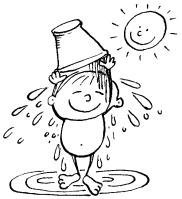 Закаливание раскраска